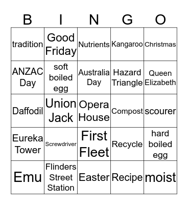 BINGO! Bingo Card