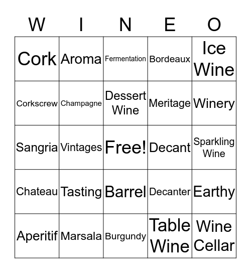 Untitled Bin Bingo Card