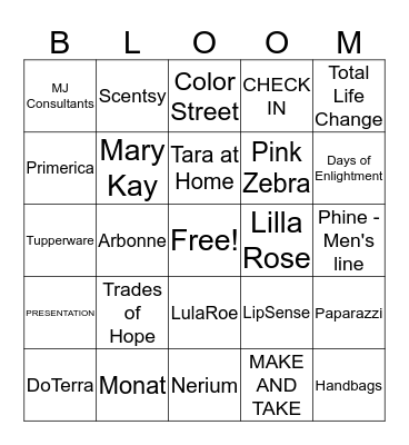 MONONA TERRACE Bingo Card