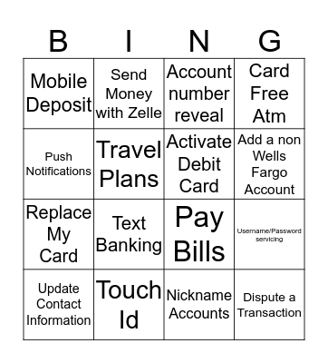 Mobile Dimi Bingo Card