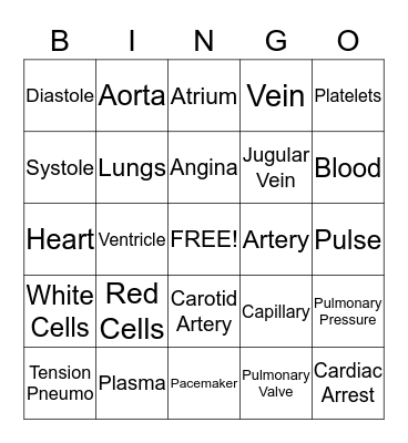 Respiratory Class 2013!! Bingo Card