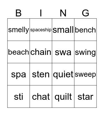 Review! Bingo Card