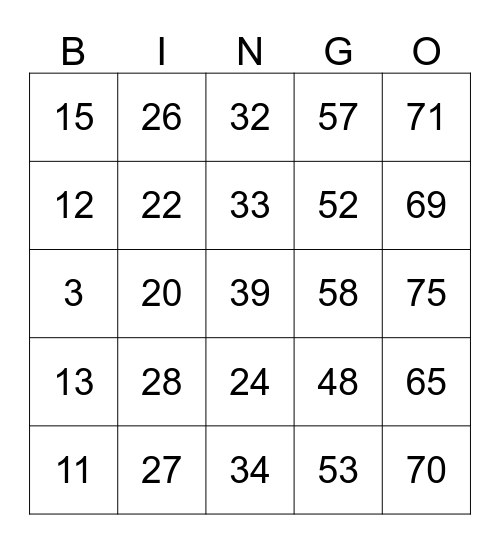 AMWTP SPRING FEVER Bingo Card