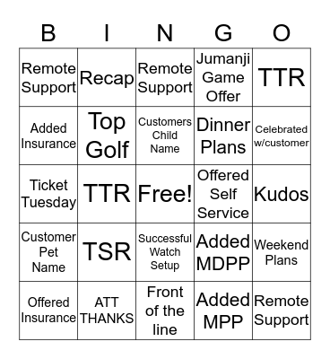 JUGGERNAUT BINGO Card