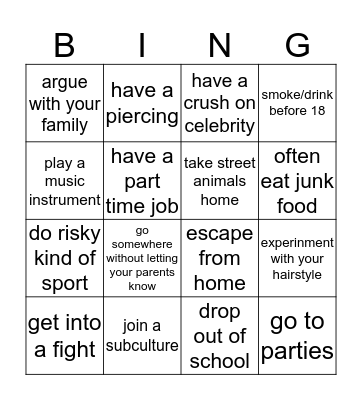 Did you...? Bingo Card