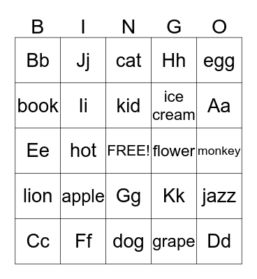 Tourism Bingo :) Bingo Card