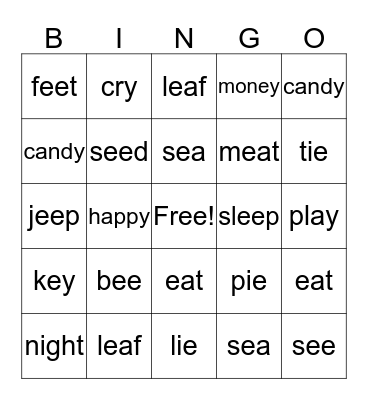 CLIL 2B Review Class 5 Bingo Card
