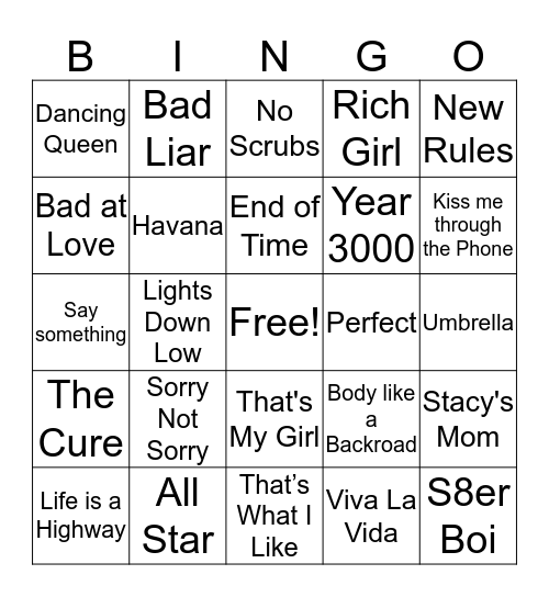 Alpha Sigma Tau's A Night to Reunite Bingo Card