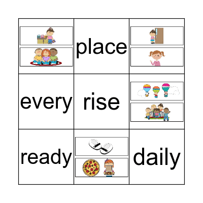 I-ready vou Bingo Card