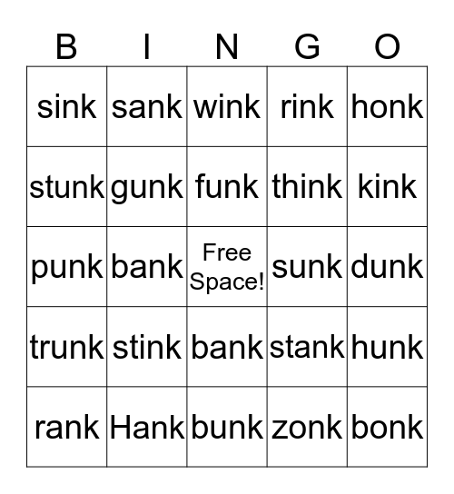 welded sounds (nk) Bingo Cards Bingo Card