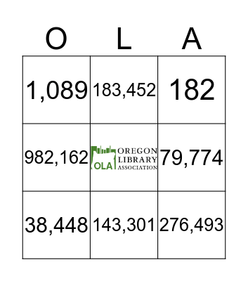 OLA Finance Bingo Card