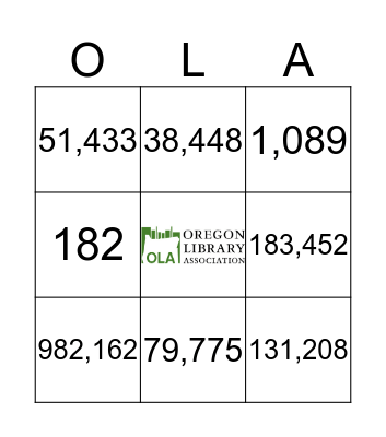 OLA Finance Bingo Card