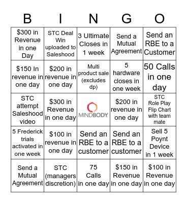 Bingo Through Curiosity Bingo Card
