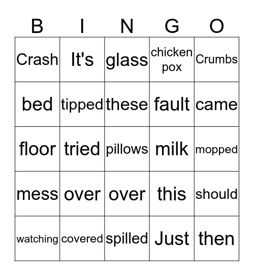 pp. 34-37 Bingo Card