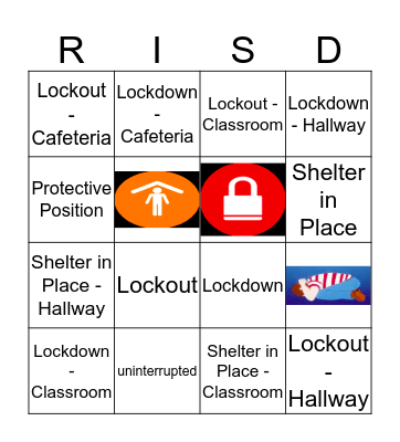 I Know What To Do Bingo Card