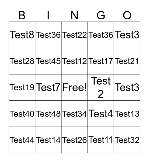 KARL STORZ Company Acronym Bingo Card