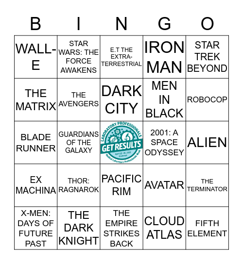 STAR LABS 2018 Bingo Card