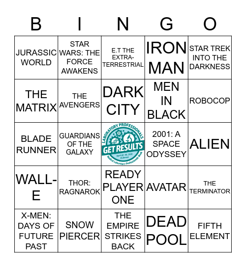 STAR LABS 2018 Bingo Card