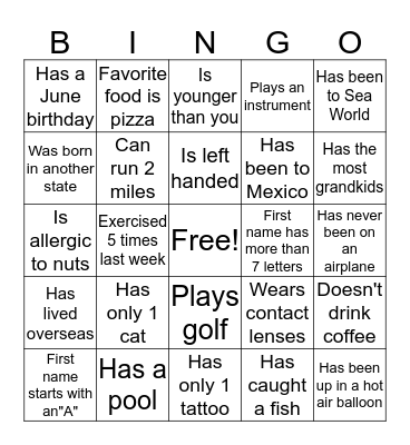 Lab Week BINGO  Bingo Card