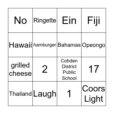 DO YOU KNOW THE BRIDE AND GROOM??  Bingo Card