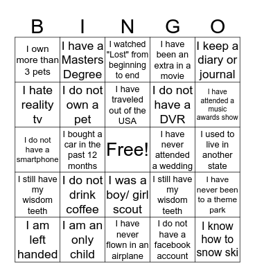 Title & Abstract Agency of America, Inc. Bingo Card