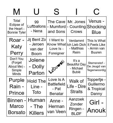 204 Bingo Card