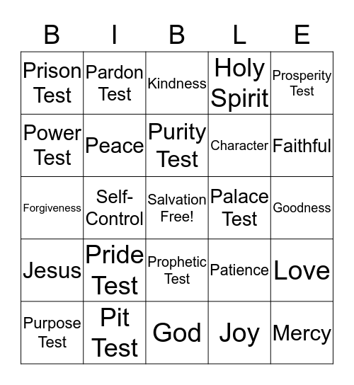 From Dream To Destiny Bingo Card