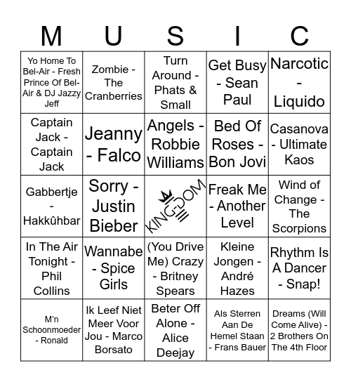 King Dom 102 Bingo Card king-dom-102-bingo-card
