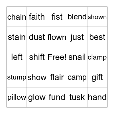 Sonday I  Level 27 Bingo Card