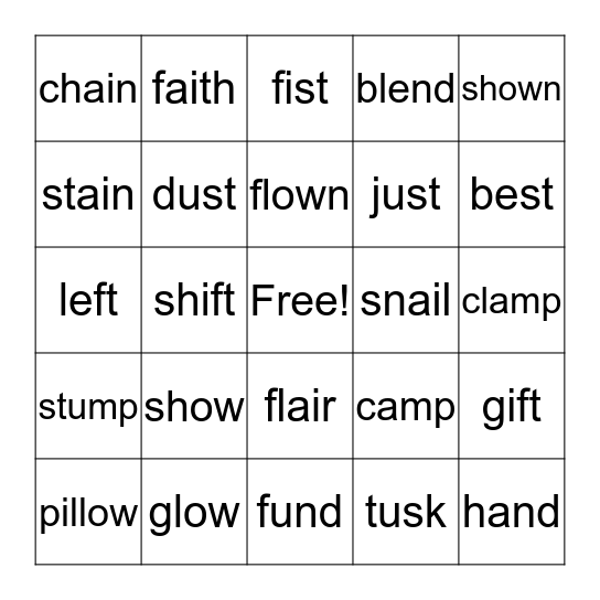 Sonday I  Level 27 Bingo Card