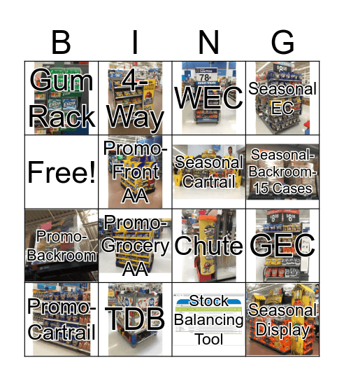 Arts Survey Bingo Card