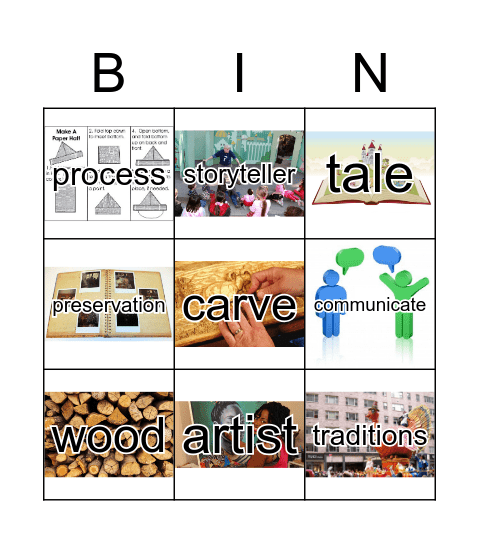 GR3 Unit 6 Part2 Bingo Card