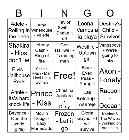 DOT DiscoBingo Card