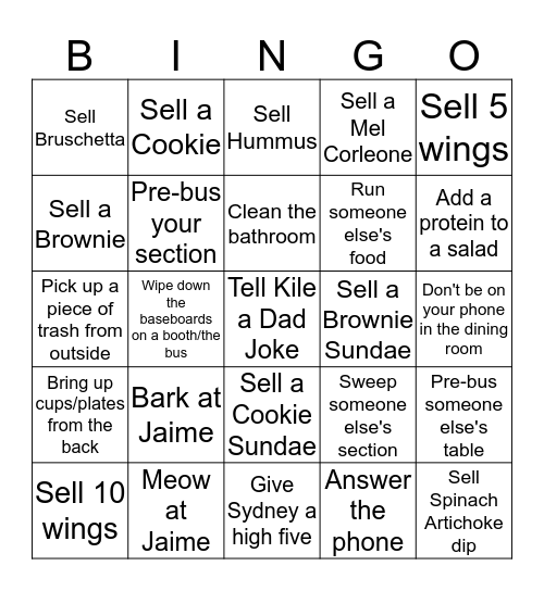 Praise Be, it's Sunday April 29th! Bingo Card