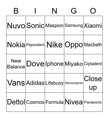 KING MORIS Bingo Card