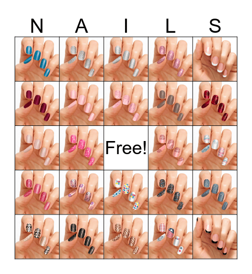 COLOR STREET BINGO Card