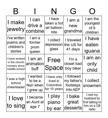 Risk and Insurance Bingo Card