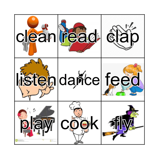 6° básico Bingo Card