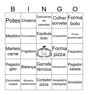 Chá da Cassi Bingo Card