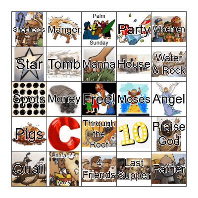 Story Review Bingo Card