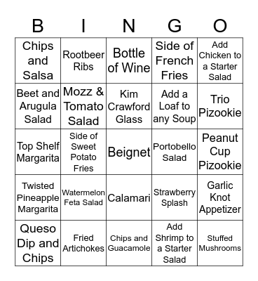 Mother's Day Bingo Card