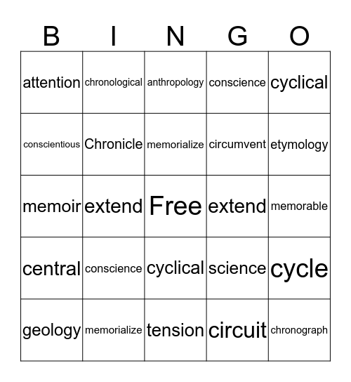 Dyamond Bingo :) Bingo Card