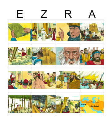 God Brought His People Home Bingo Card