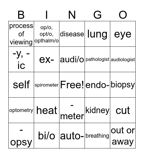 Terms 5.19-5.29 Bingo Card