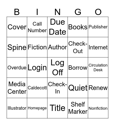 MEDIA Bingo Card