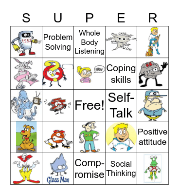 Superflex BINGO Card