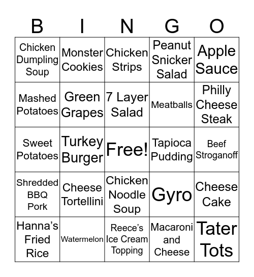 Selleck Bingo 2018 Bingo Card
