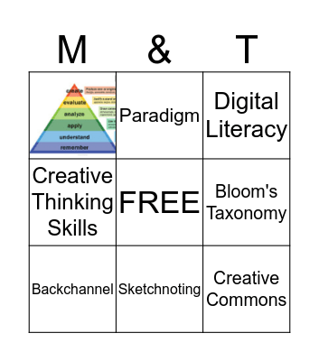 Vocab Week 1 Bingo Card