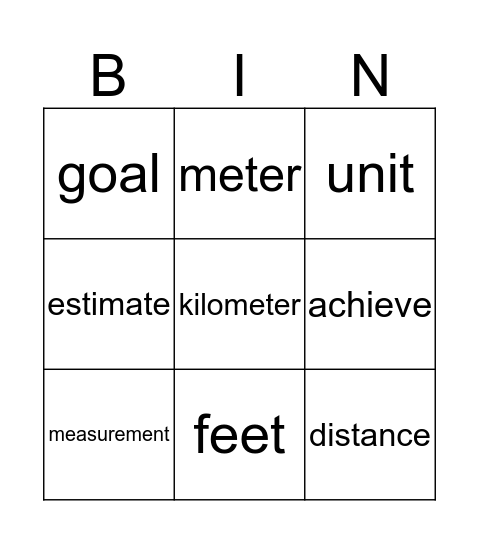 GR3 U8 part1 REACH Bingo Card