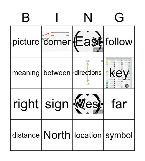 GR1 Unit8 Parts1&2 REACH Bingo Card